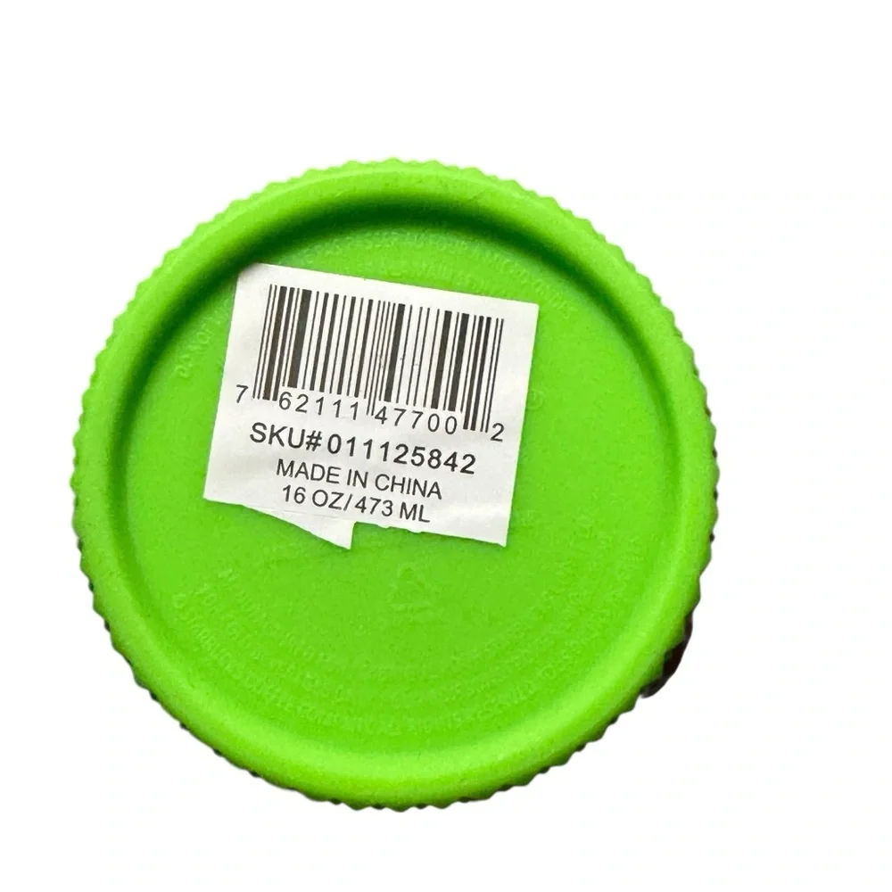 Starbucks Studded Tumbler‎ Grande 16oz Neon Green Cold Cup NWT